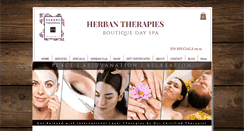 Desktop Screenshot of herbantherapies.com